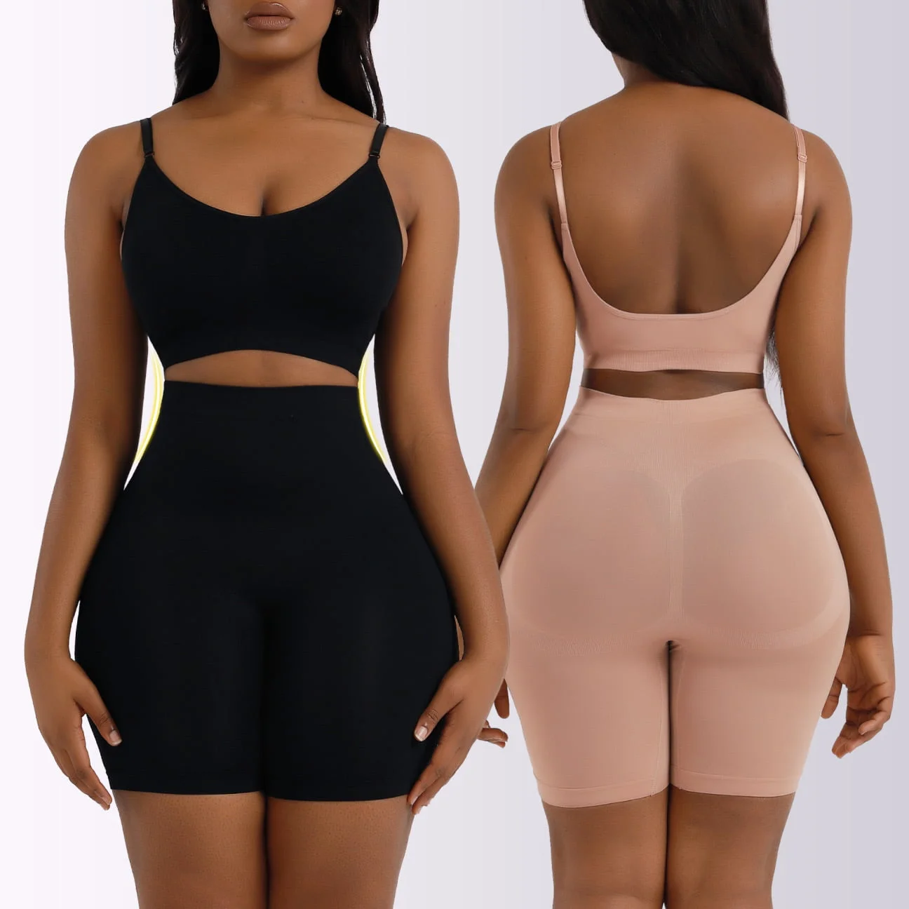 IMG_6480 Body Shaper Suit (soutien-gorge de soutien sans fil + shorty taille fourmi)